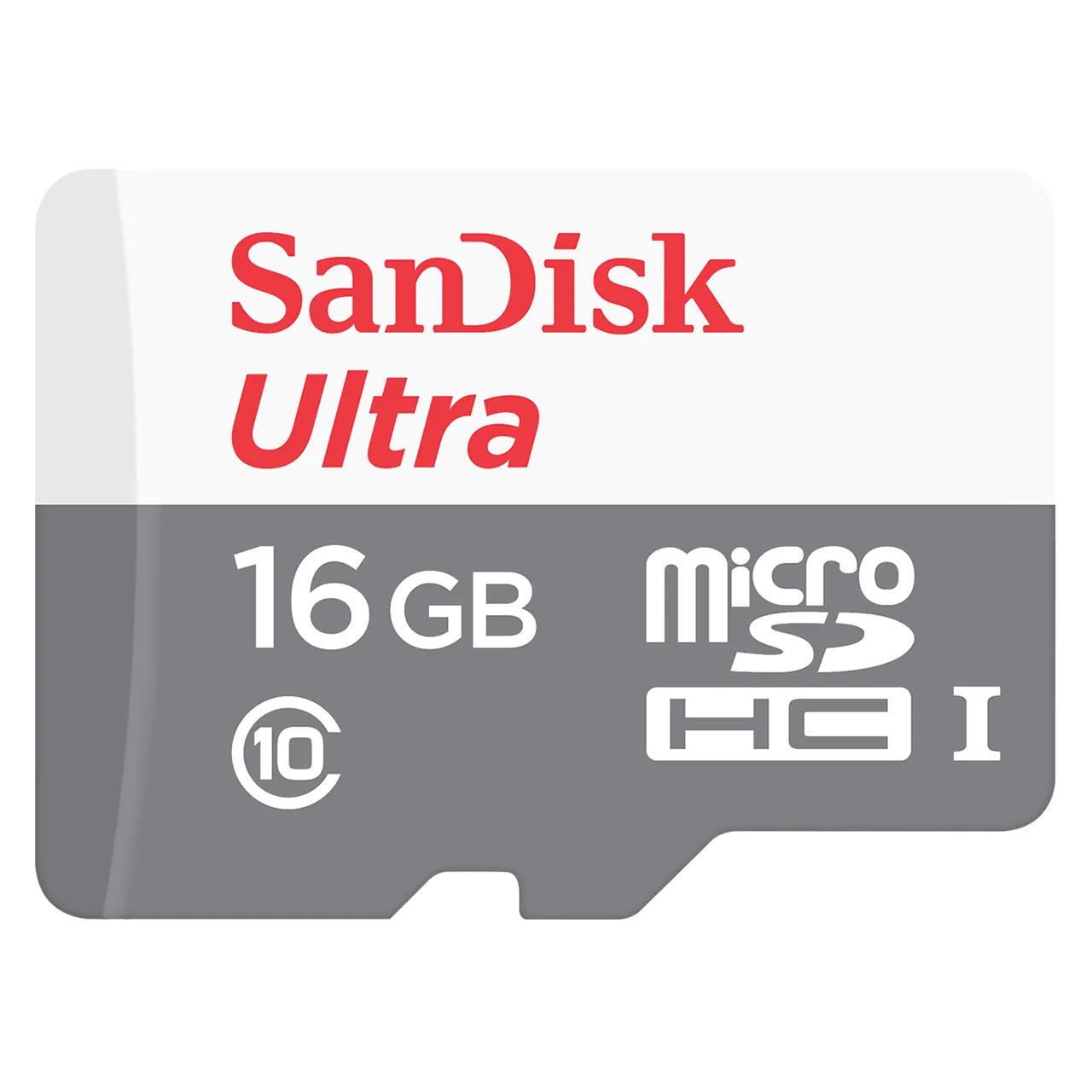 SanDisk Ultra® MicroSDHC™ UHS-I Card 16GB کارت حافظه MicroSDHC سن دیسک مدل Ultra ظرفیت 16 گیگابایت - 80MB/s