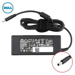 شارژر لپ تاپ دل 19.5 ولت 4.62 آمپر با توان 90 وات سر ریز سوزندار