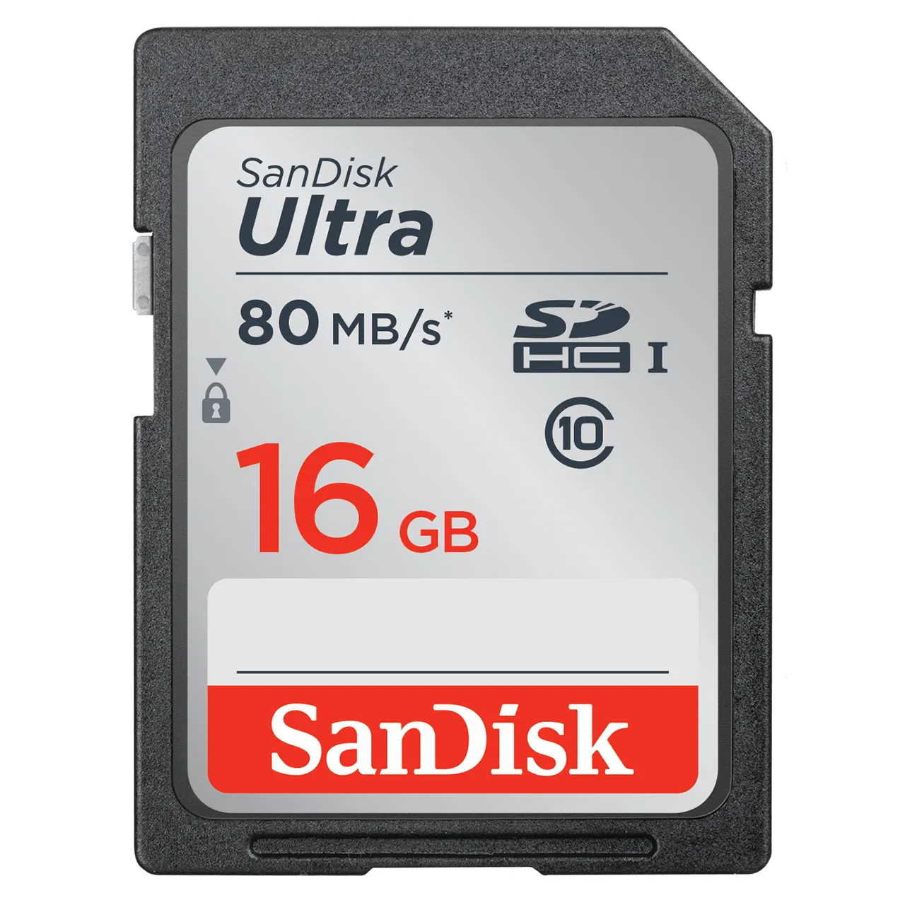 ultra-uhs-i-sd-16gb کارت حافظه SDXC سن دیسک مدل Ultra ظرفیت 16 گیگابایت - 80MB/s