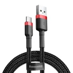 کابل تبدیل USB به تایپ سی بیسوس مدل CATKLF طول 2 متر توان 2.4 آمپر