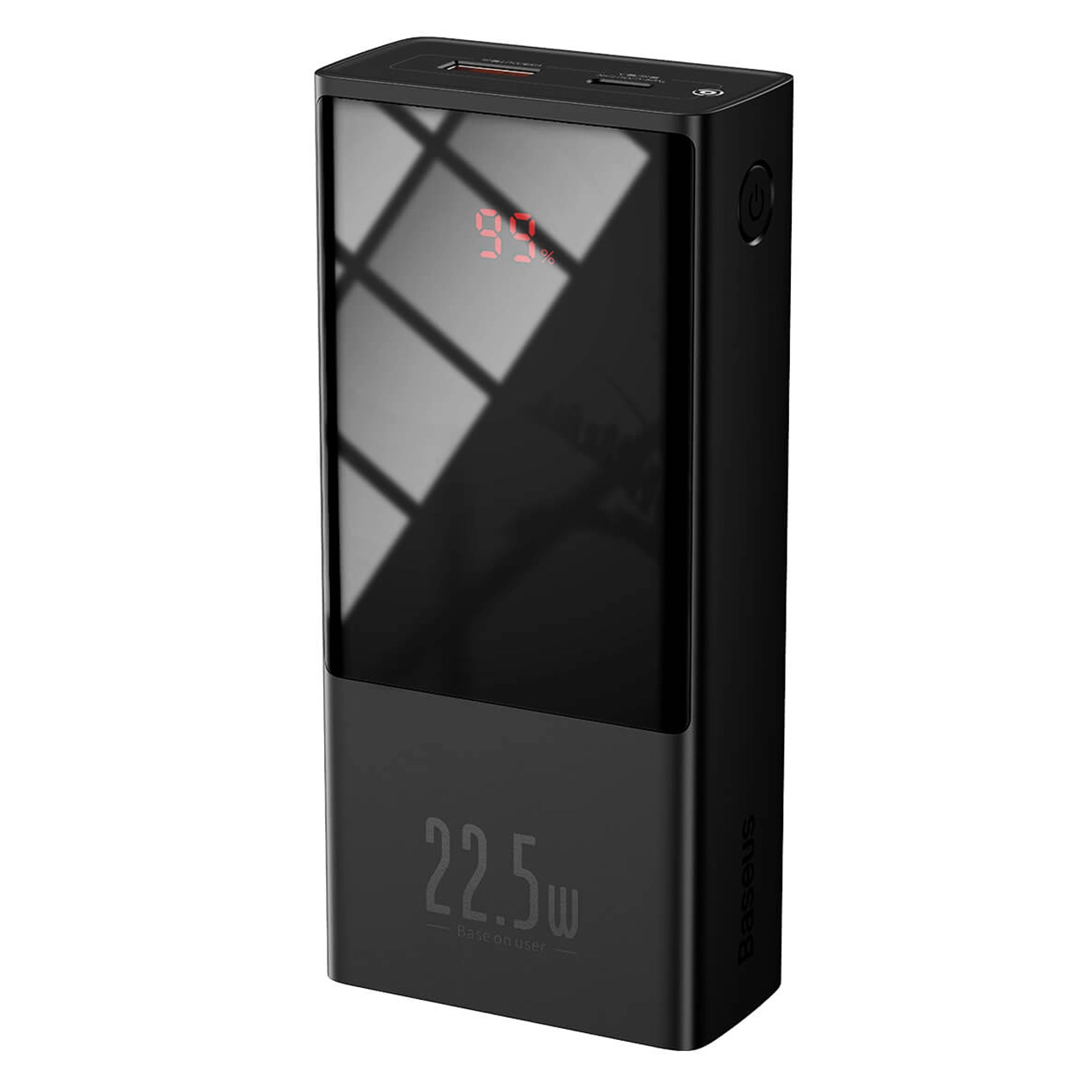 پاوربانک بیسوس مدل PPMN با ظرفیت 20000 میلی آمپر ساعت با توان 22.5 وات