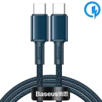 کابل تبدیل تایپ سی به تایپ سی برند بیسوس مدل CATGD طول 1متر - توان 100 وات