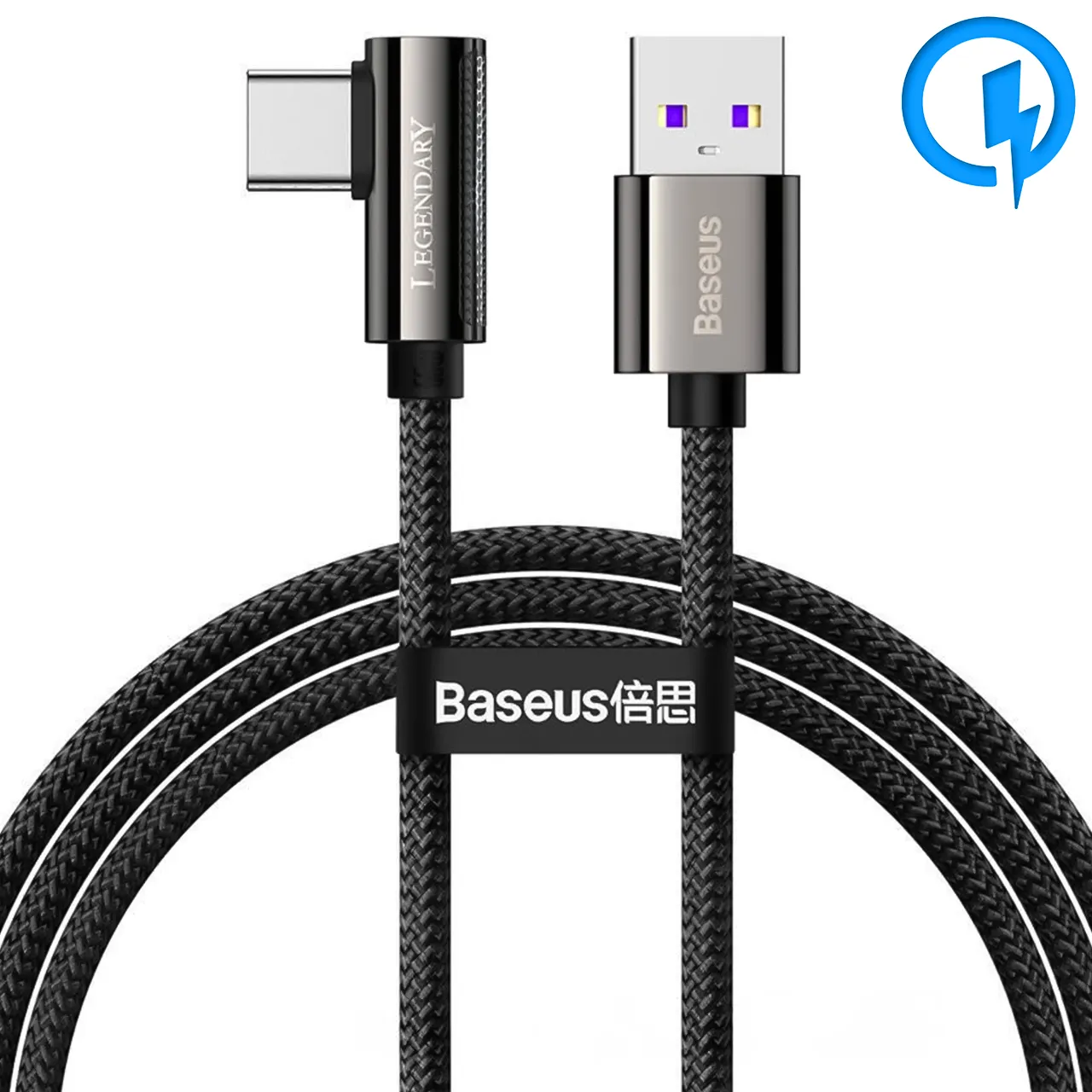 کابل تبدیل USB به تایپ سی بیسوس مدل CATCS طول 1 متر – توان 66 وات کابل تبدیل USB به تایپ سی بیسوس مدل CATCS طول 1 متر – توان 66 وات