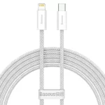 کابل تبدیل تایپ سی به لایتینیگ بیسوس مدل CALD000102 طول 2 متر و توان 20 وات