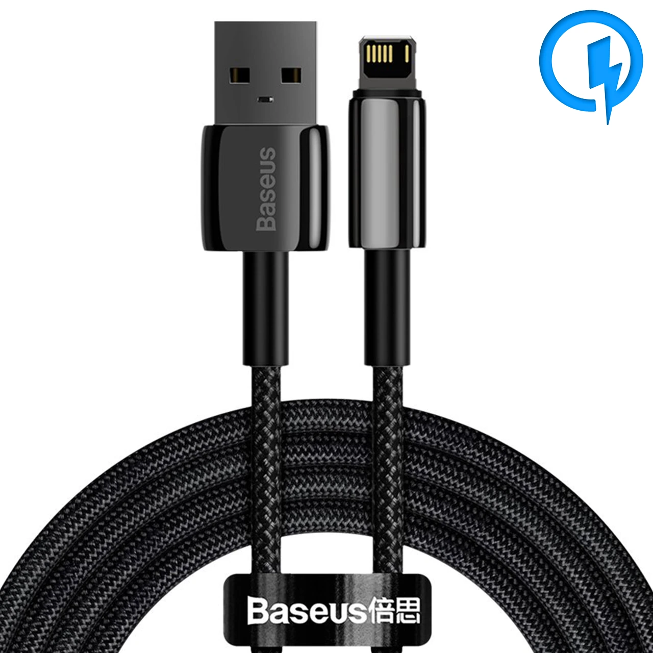 کابل تبدیل USB به لایتینیگ بیسوس مدل CALWJ طول 2 متر توان 2.4 آمپر کابل تبدیل USB به لایتینیگ بیسوس مدل CALWJ طول 2 متر توان 2.4 آمپر