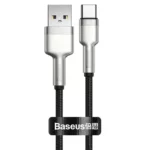 کابل تبدیل USB به تایپ سی بیسوس مدل CAKF با طول 25 سانتی متر و توان 66 وات