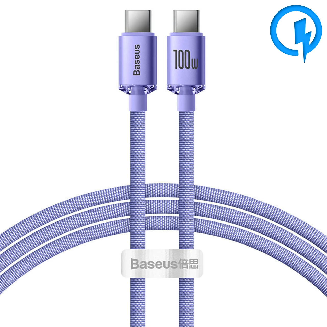 کابل تبدیل تایپ سی به تایپ سی بیسوس مدل CAJY000605 طول 1.2 متر توان 100 وات کابل تبدیل تایپ سی به تایپ سی بیسوس مدل CAJY000605 طول 1.2 متر توان 100 وات