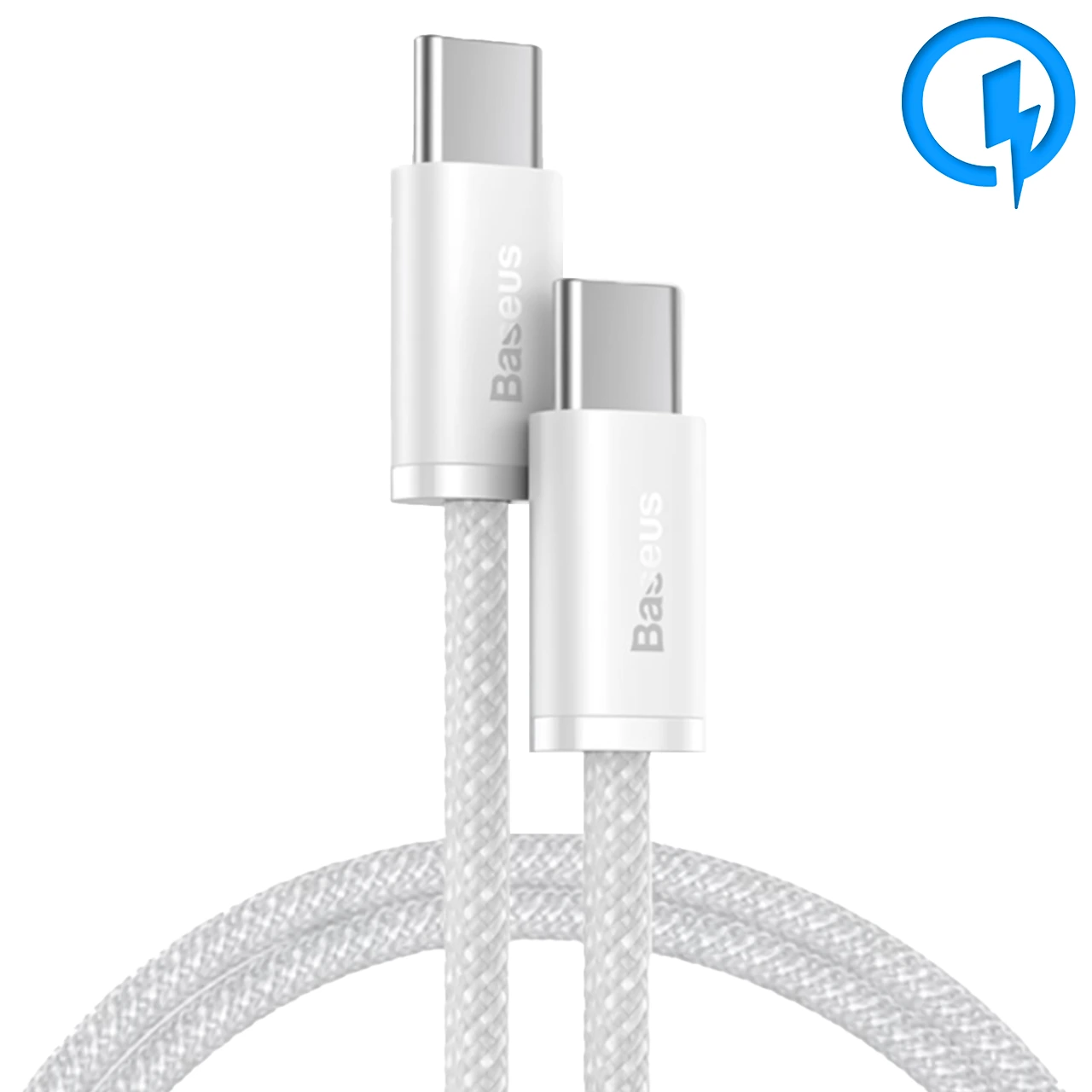 کابل تبدیل تایپ سی به تایپ سی بیسوس مدل CALD000202 طول 1 متر توان 100 وات کابل تبدیل تایپ سی به تایپ سی بیسوس مدل CALD000202 طول 1 متر توان 100 وات