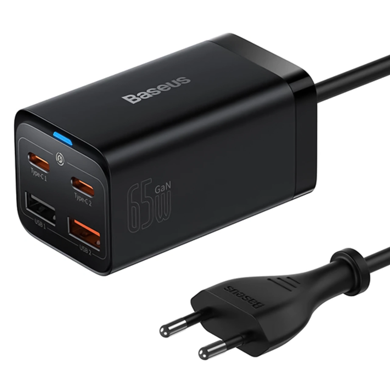 HAP-3115 شارژر رومیزی بیسوس مدل CCGP040101 با توان خروجی 65 وات