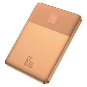 پاوربانک بیسوس مدل PPBLD2-65 با ظرفیت 12000 میلی آمپر ساعت و توان 65 وات