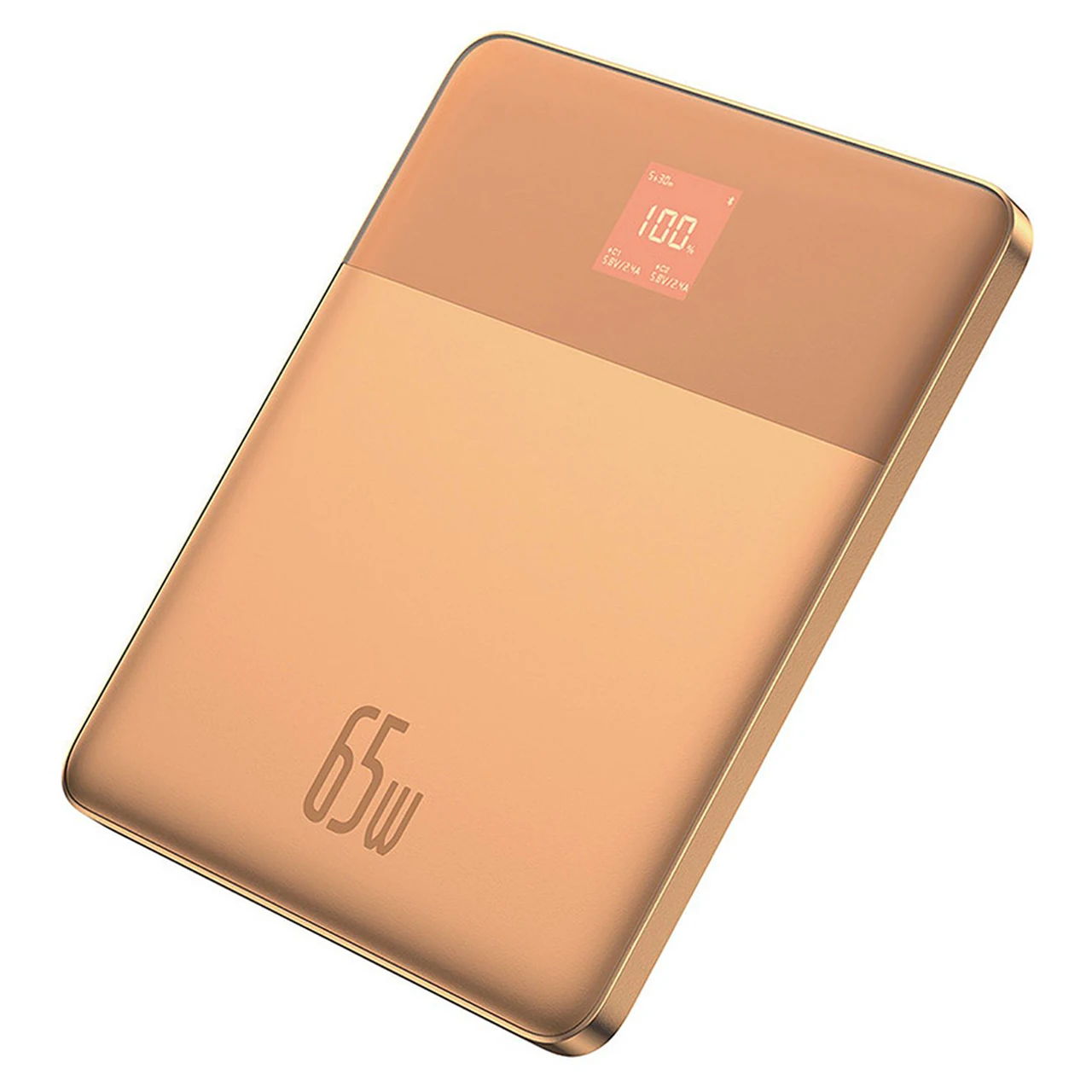 HAP-3293-5 پاوربانک بیسوس مدل PPBLD2-65 با ظرفیت 12000 میلی آمپر ساعت و توان 65 وات