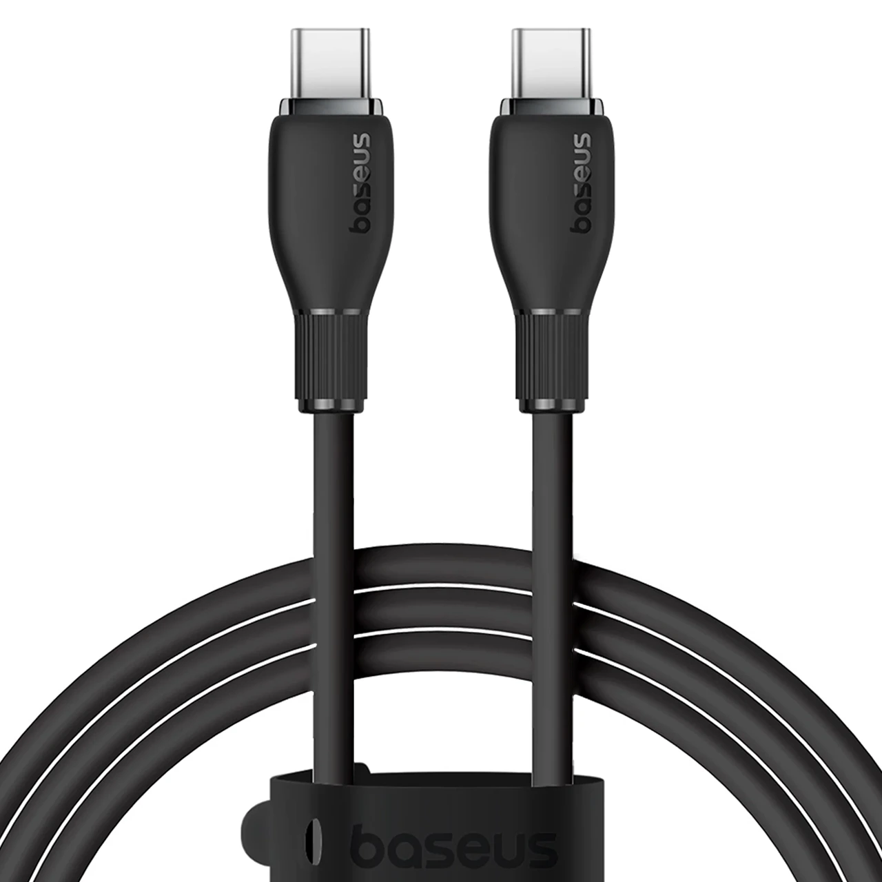 کابل تبدیل تایپ سی به تایپ سی بیسوس مدل CB000055 با توان 100 وات و طول 2 متر کابل تبدیل تایپ سی به تایپ سی بیسوس مدل CB000055 با توان 100 وات و طول 2 متر