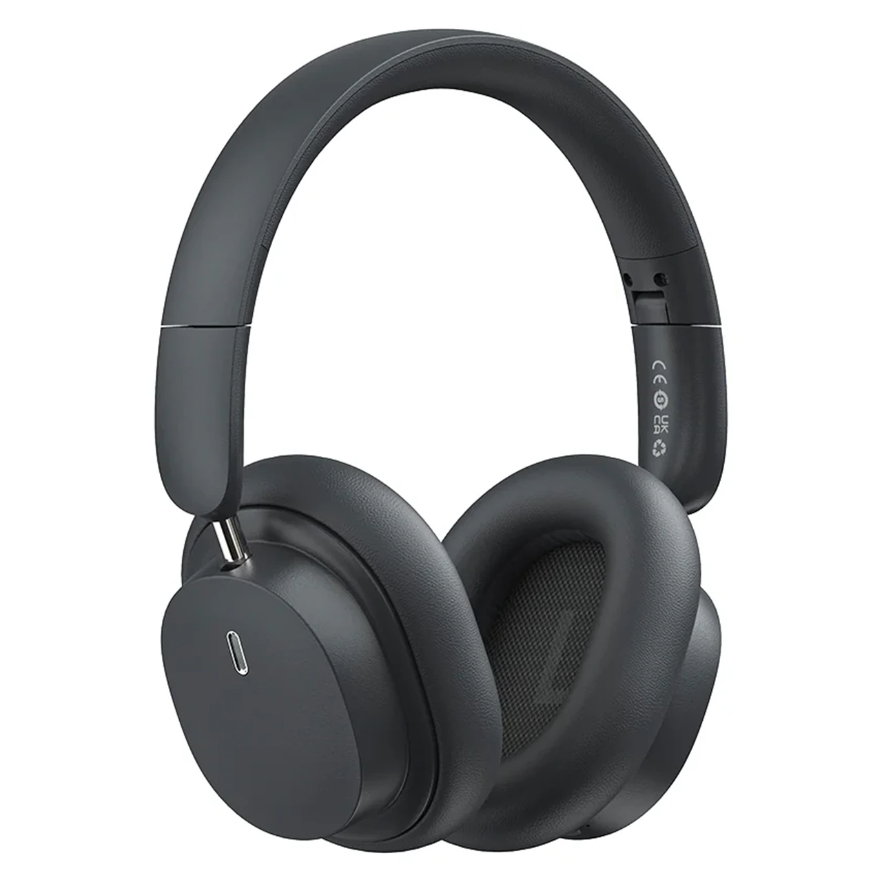 هدفون بلوتوثی روی گوش بیسوس مدل Bowie D05 با عمر باتری 70 ساعت - مشکی