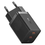 شارژر دیواری بیسوس مدل CCGAN40CE-M با توان خروجی 40 وات - مشکی