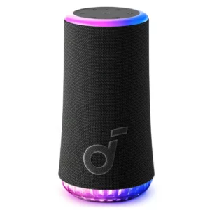 اسپیکر بلوتوثی قابل حمل ساندکور مدل Glow A3166 با توان 30 وات، صدای 360 درجه و عمر باتری 18 ساعت