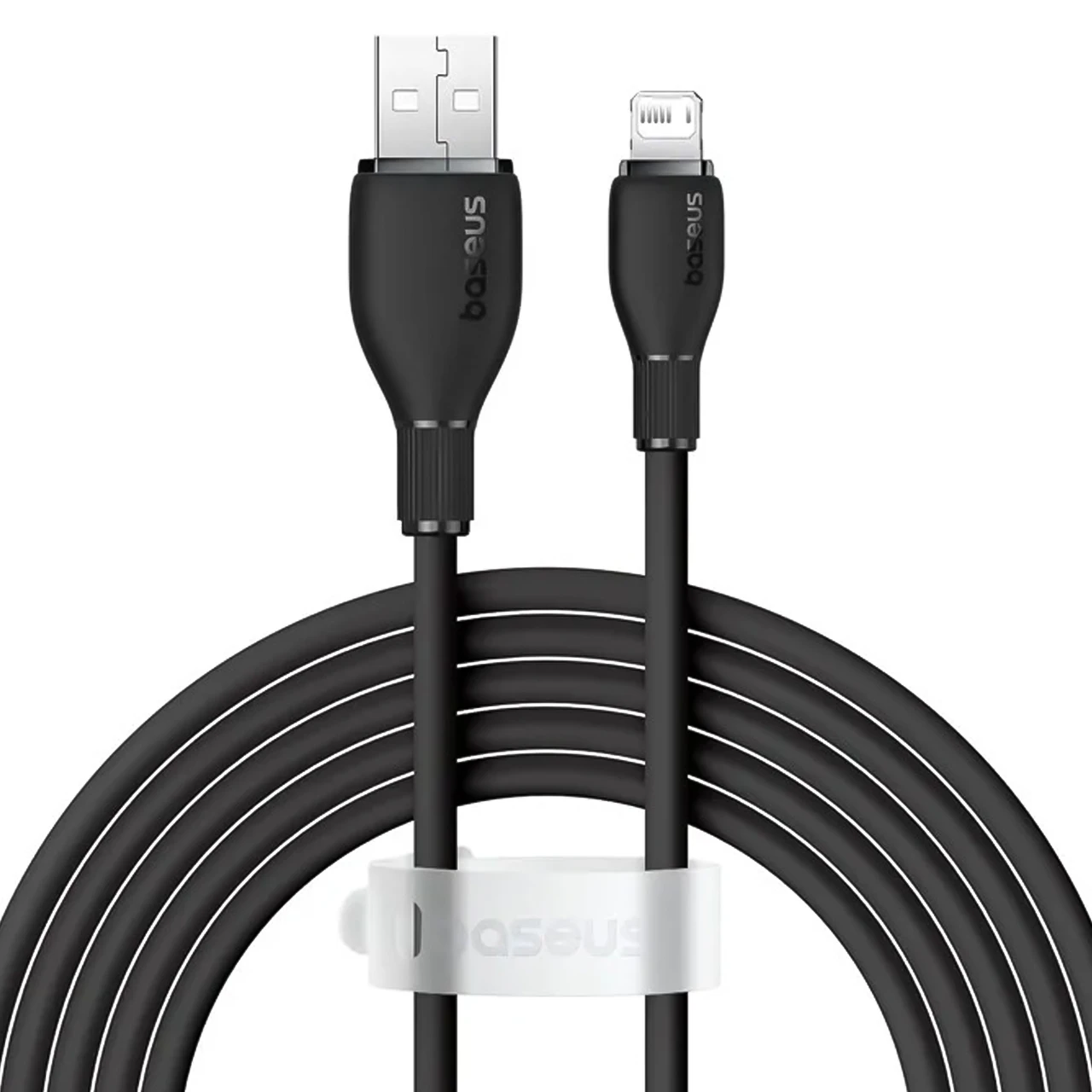 HAP-3410 کابل تبدیل USB به لایتنینگ بیسوس مدل CB000052 با توان 12 وات و طول 1.2 متر