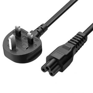 کابل برق سه پین فیوز دار 3 آمپر 1 متر