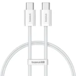 کابل تبدیل تایپ سی به تایپ سی بیسوس مدل CB000064 با توان 100 وات و طول 2 متر