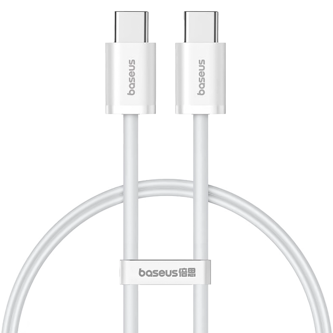 کابل تبدیل تایپ سی به تایپ سی بیسوس مدل CB000064 با توان 100 وات و طول 2 متر کابل تبدیل تایپ سی به تایپ سی بیسوس مدل CB000064 با توان 100 وات و طول 2 متر