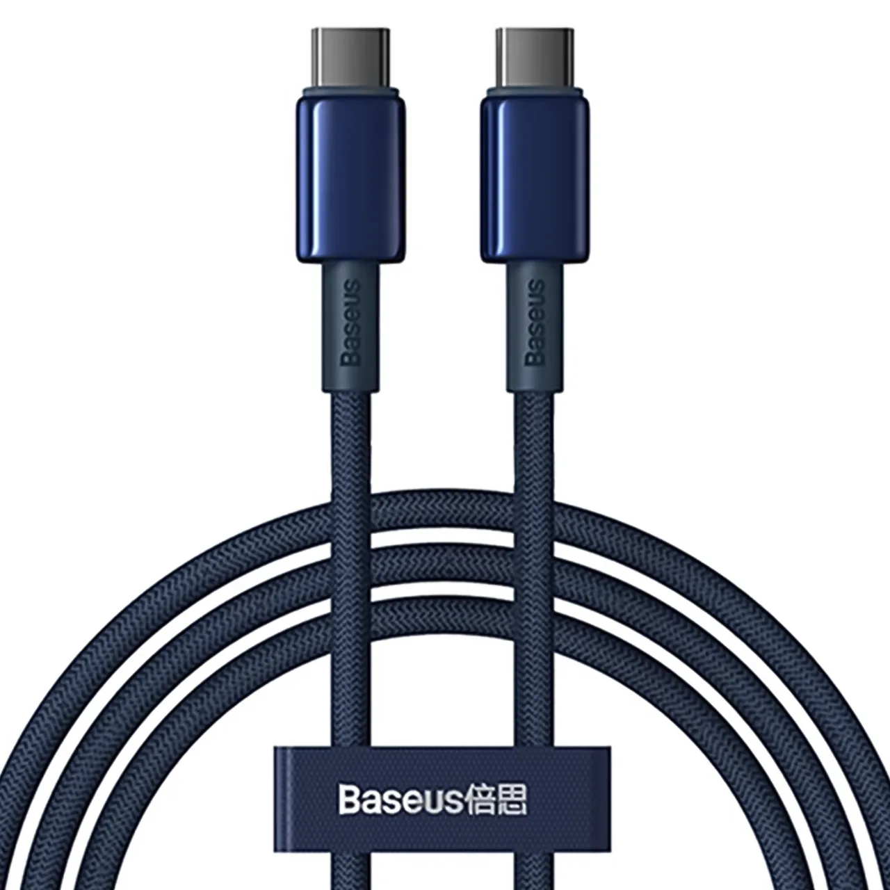 HAP-3425 کابل تبدیل تایپ سی به تایپ سی بیسوس مدل Tungsten Gold با توان 100 وات