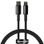 کابل تبدیل تایپ سی به لایتنینگ بیسوس مدل CATLWJ با توان 20 وات