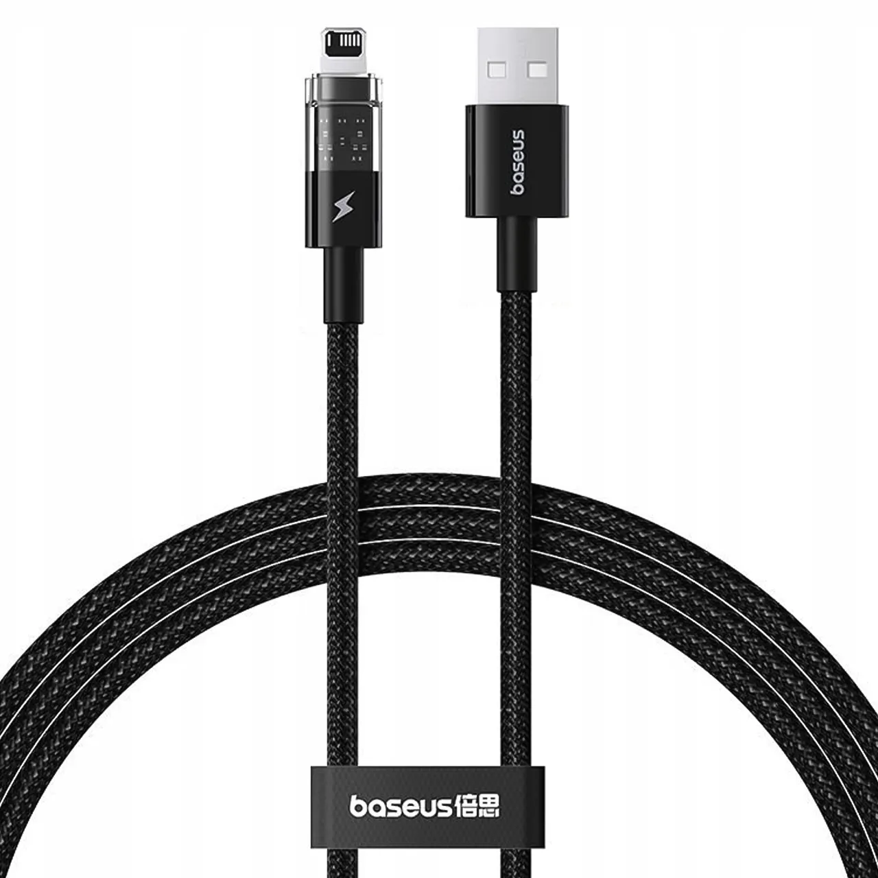 کابل تبدیل USB به لایتنینگ بیسوس مدل CB000117 با توان 12 وات و طول 1 متر کابل تبدیل USB به لایتنینگ بیسوس مدل CB000117 با توان 12 وات و طول 1 متر