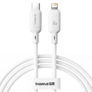کابل تبدیل تایپ سی به لایتنینگ بیسوس مدل CB000116 با توان 20 وات و طول 2 متر