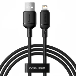 کابل تبدیل USB به لایتنینگ بیسوس مدل CB000115 با توان 20 وات و طول 1 متر