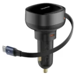 شارژر فندکی خودرو بیسوس مدل CCTXP-CC با توان خروجی 60 وات