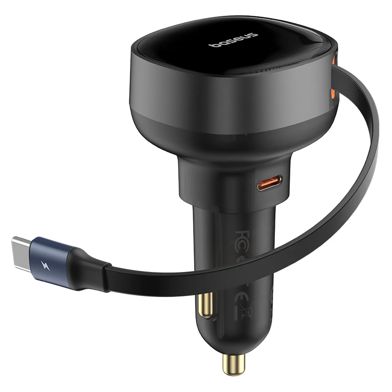 HAP-3495 شارژر فندکی خودرو بیسوس مدل CCTXP-CC با توان خروجی 60 وات