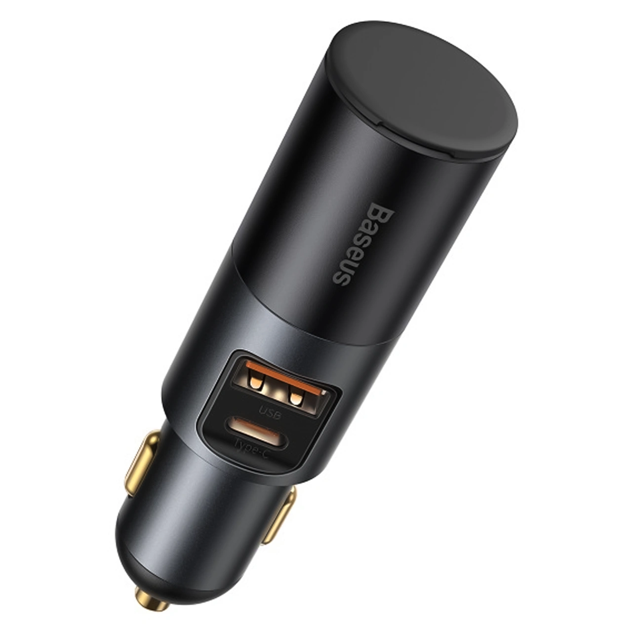 HAP-3497 شارژر فندکی خودرو بیسوس مدل CCBT-C0G با قابلیت گسترش پورت فندکی، با توان خروجی 120 وات