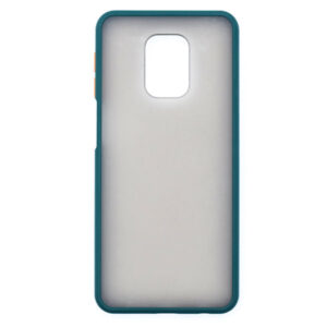 کاور دور سیلیکونی پشت مات سازگار با شیائومی مدل Mi Note 9 Pro