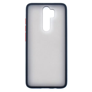 کاور دور سیلیکونی پشت مات سازگار با شیائومی مدل Mi Note 8 Pro