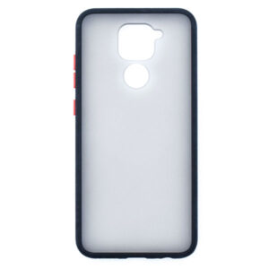 کاور دور سیلیکونی پشت مات سازگار با شیائومی مدل Redmi Note 9