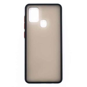 کاور دور سیلیکونی پشت مات سازگار با سامسونگ مدل A21s